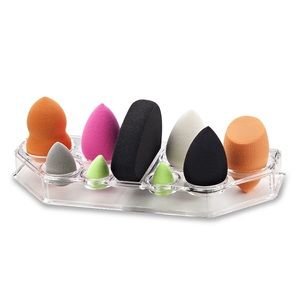Acrylic Makeup Sponge Organizer